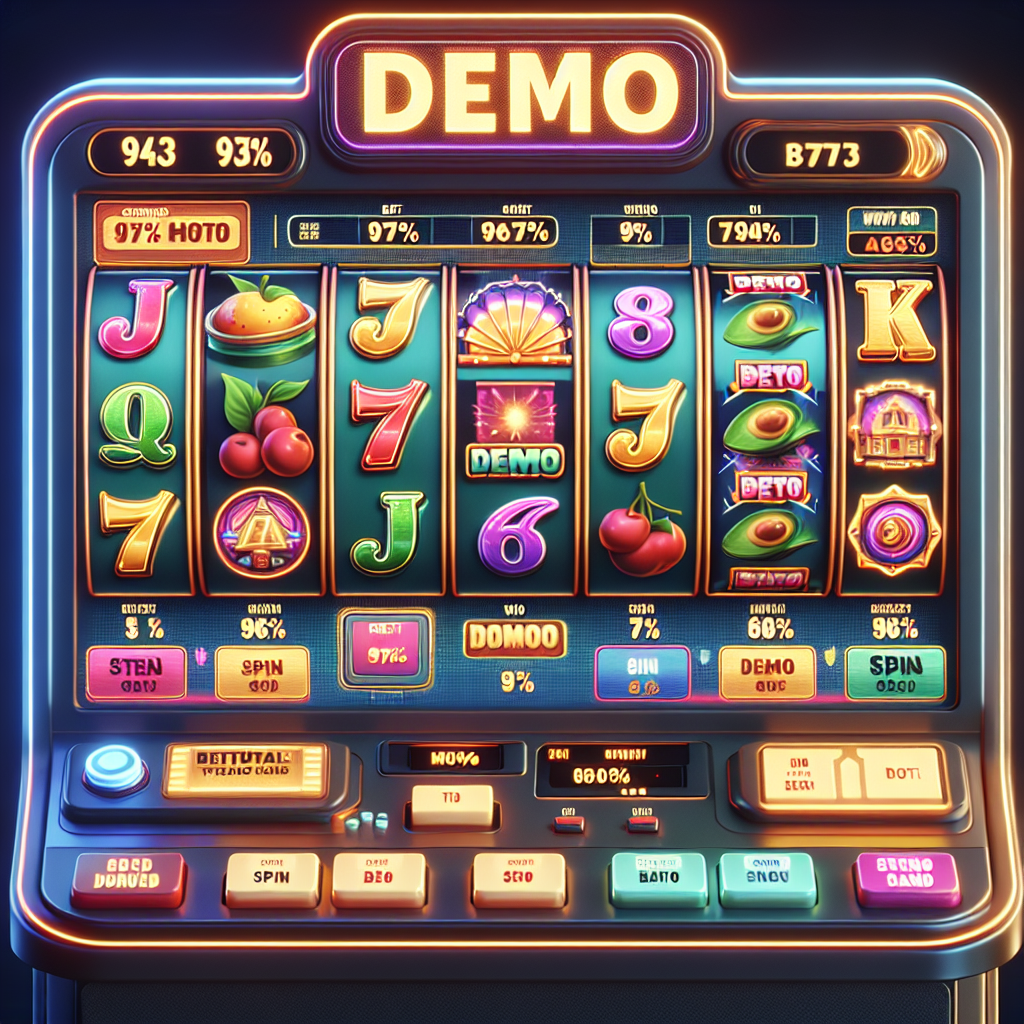 Rekomendasi Slot Demo Pragmatic dengan RTP 96% ke Atas