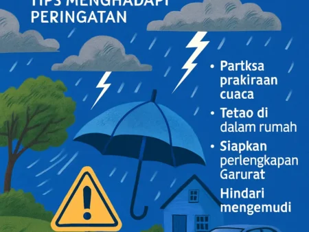 Cuaca Terkini: Tips Menghadapi Peringatan Cuaca Buruk