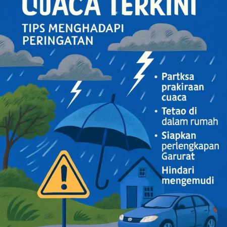 Cuaca Terkini: Tips Menghadapi Peringatan Cuaca Buruk