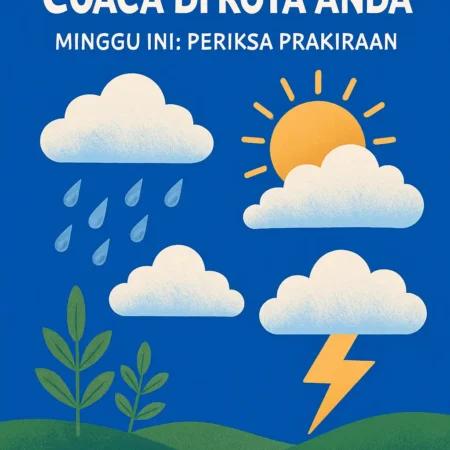 Cuaca di Kota Anda Minggu Ini: Periksa Prakiraan