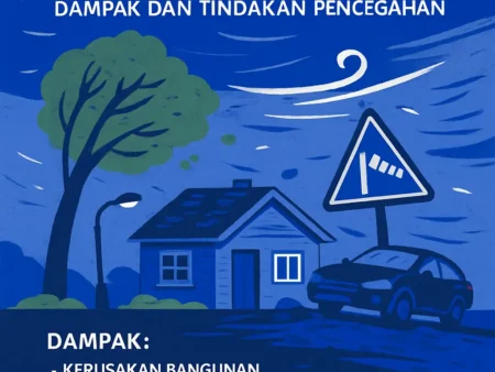 Peringatan Cuaca Angin Kencang: Dampak dan Tindakan Pencegahan